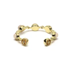 Bague Quartz Rose ajustable