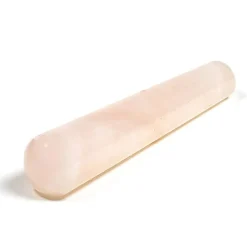 Baguette / bâton de massage de quartz rose