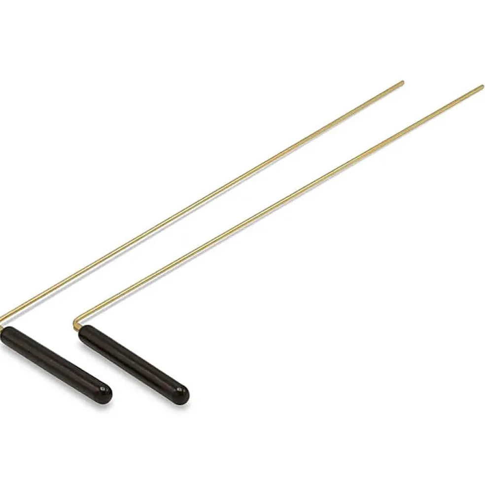 Baguette de radiesthésie laiton (paire)