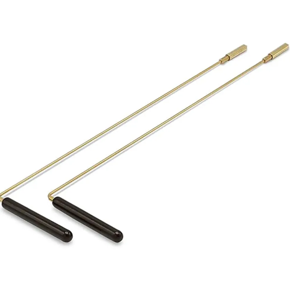 Baguette de radiesthésie laiton (paire)
