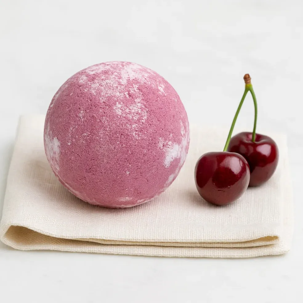 Bombe de bain au Karité | Cerise
