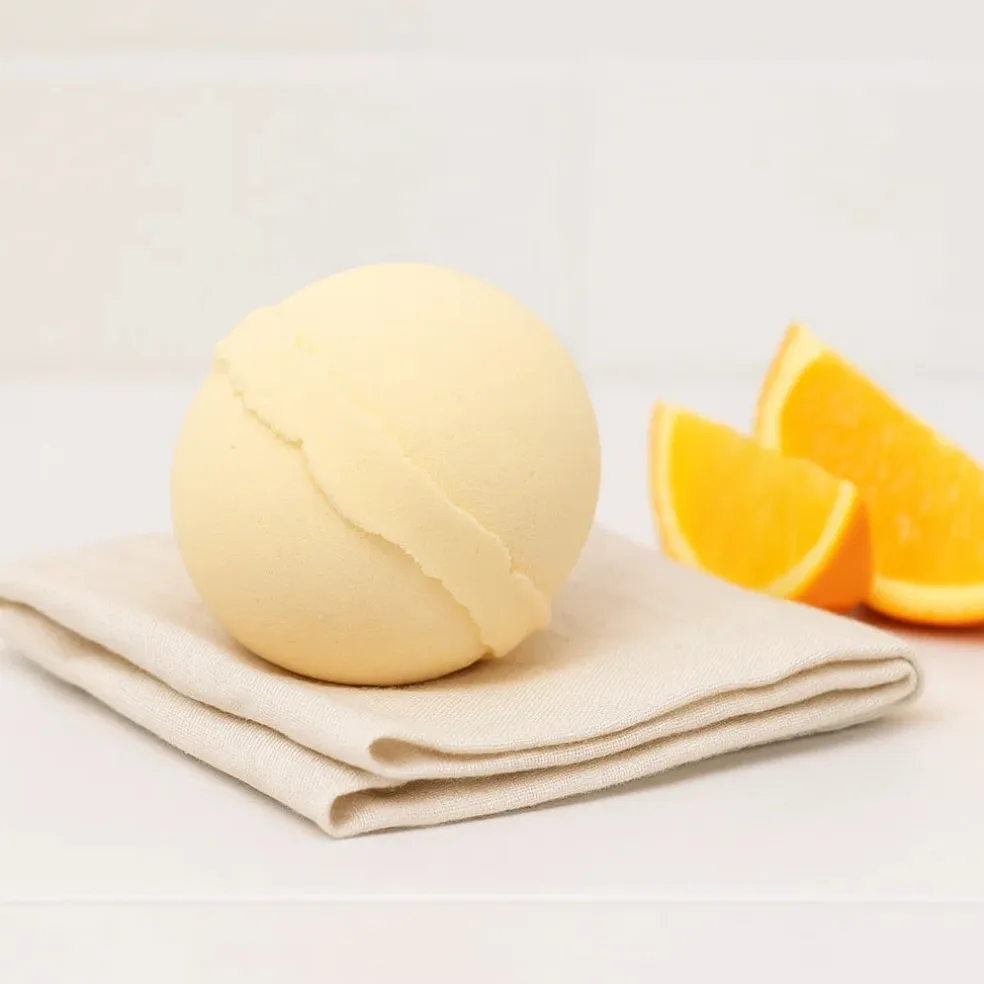 Bombe de bain au Karité | Citrus Crush