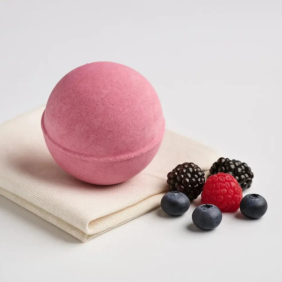 Bombe de bain au Karité | Fruits des bois