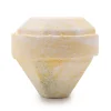 Bombe de bain avec Gemme | Blanc et Or