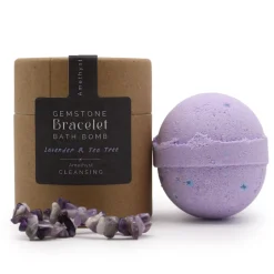 Bombe de bain & Bracelet Améthyste