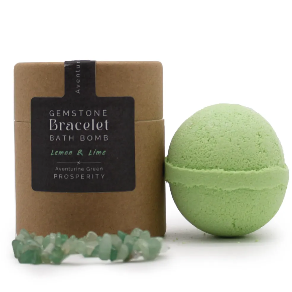 Bombe de bain & Bracelet Aventurine verte