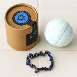 Bombe de bain & Bracelet Sodalite