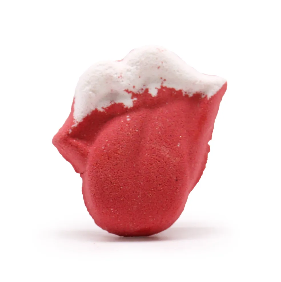 Bombe de Bain Tire la langue- Framboise et Grenade
