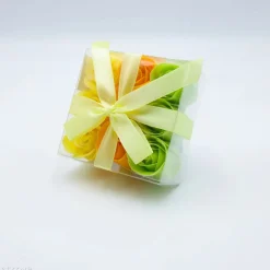 Boîte de 9 roses de savon