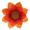Bougeoirs Lotus - Bords Dorés 13.5 cm