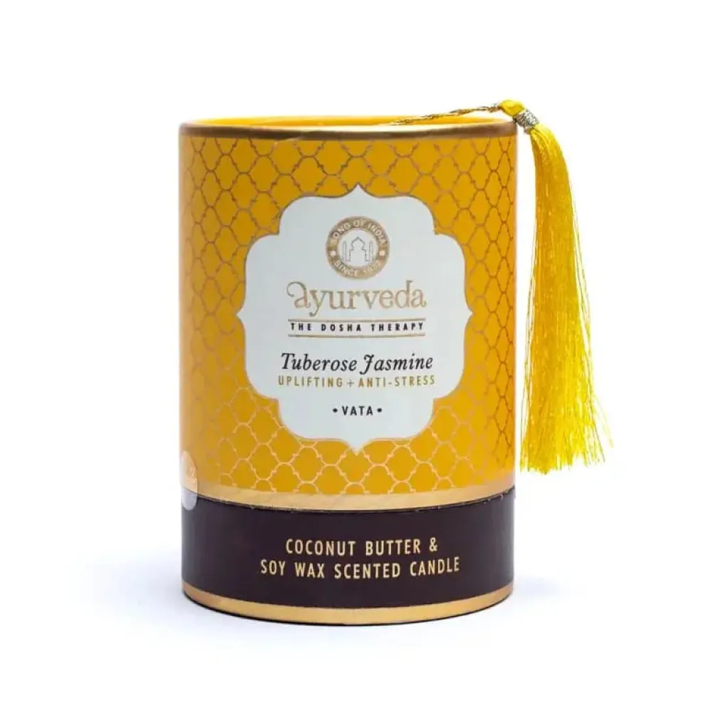 Bougie Ayurvédique Vata Tubereuse Jasmin