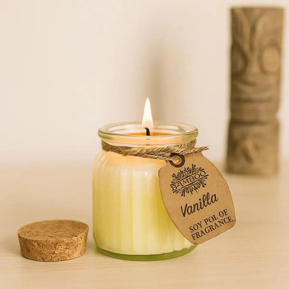 Bougie Cire de soja - Vanille