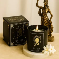 Bougie d'intention en verre 20h | Divine Goddess