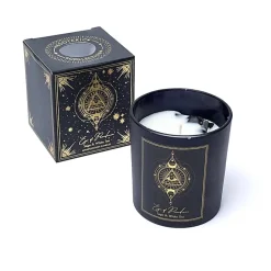 Bougie d'intention en verre 20h | Eye of providence