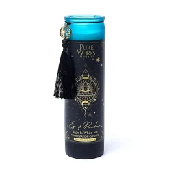 Bougie d'intention en verre 80h | Eye of Providence