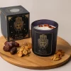 Bougie d'intention en verre 20h | Good Fortune