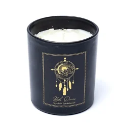Bougies d'intention en verre - 50h | Boho dreams