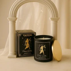 Bougies d'intention en verre - 50h | Divine Goddess
