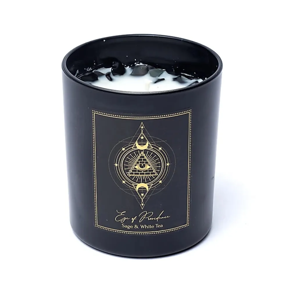 Bougies d'intention en verre - 50h | Eye of providence