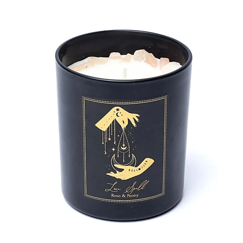 Bougies d'intention en verre - 50h | Love Spell