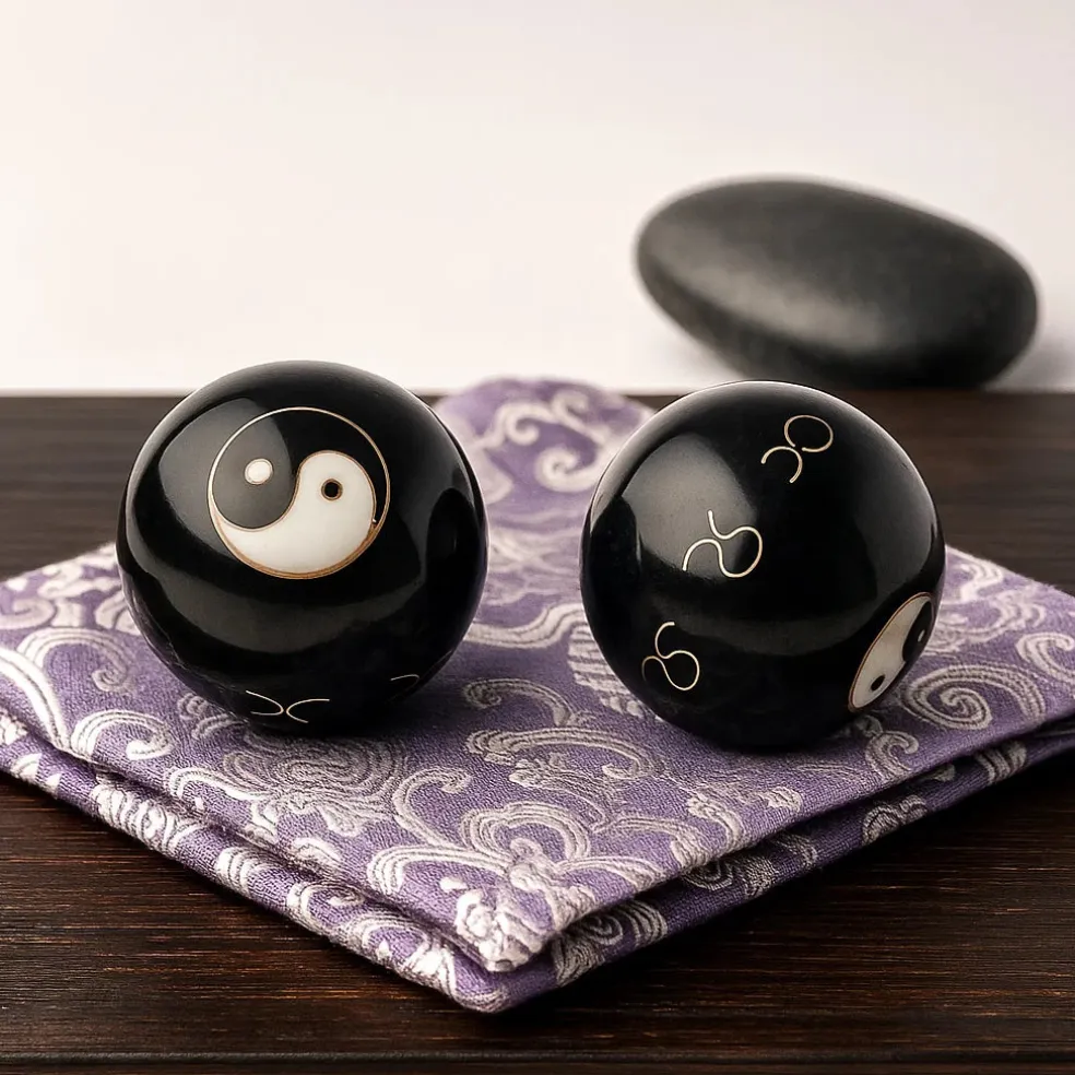 Boules Qi Gong Baoding Yin & Yang