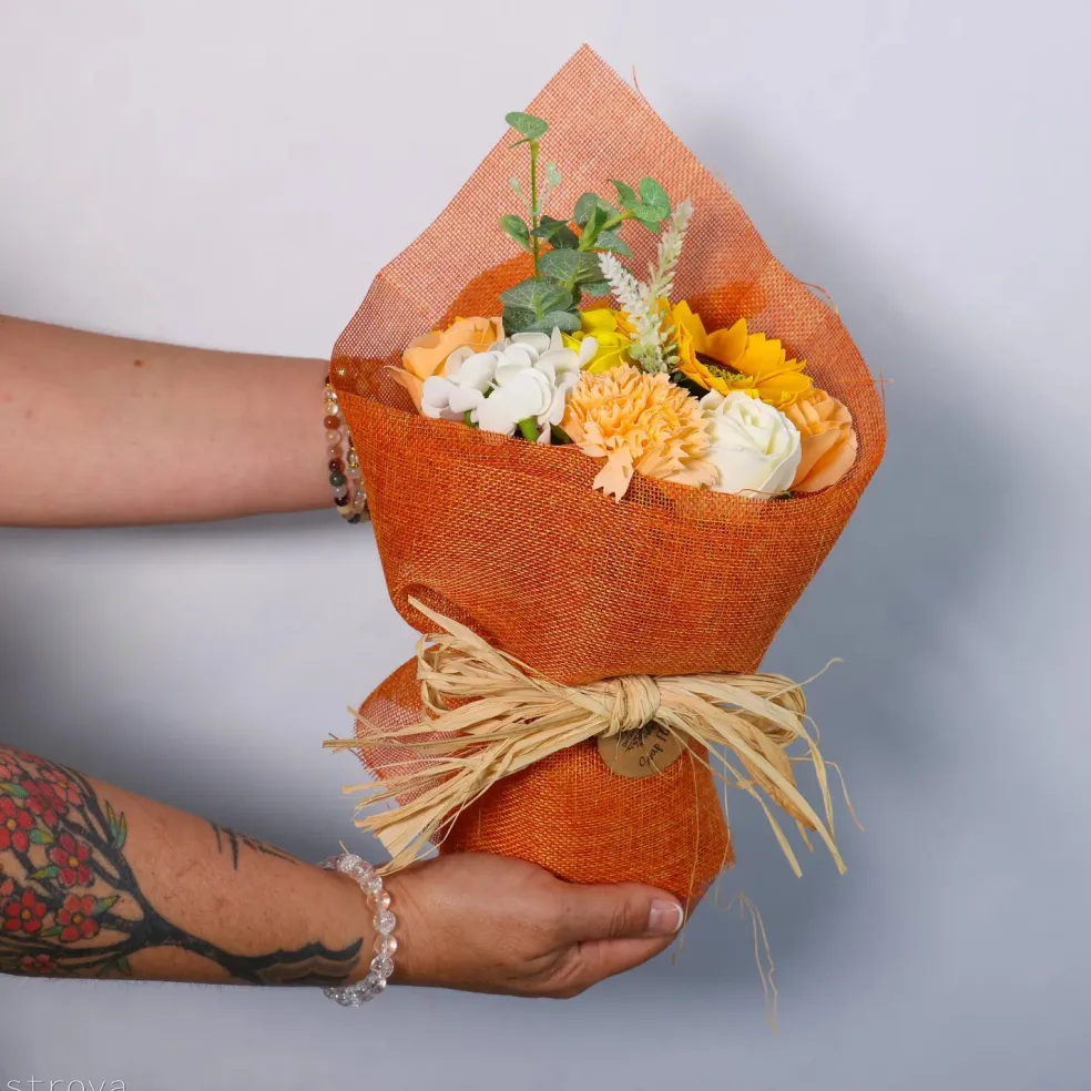 Bouquet de Fleurs de savon - L