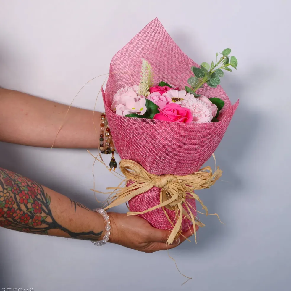 Bouquet de Fleurs de savon - L