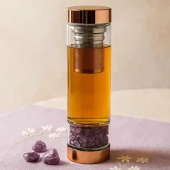 Bouteille infuseur à thés - Améthyste