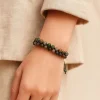 Bracelet Agate double rang