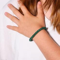 Bracelet Aventurine à facettes
