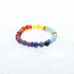 Bracelet 7 chakras | Pierres 9mm