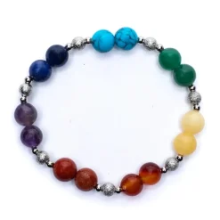 Bracelet 7 chakras | Pierres 7 mm