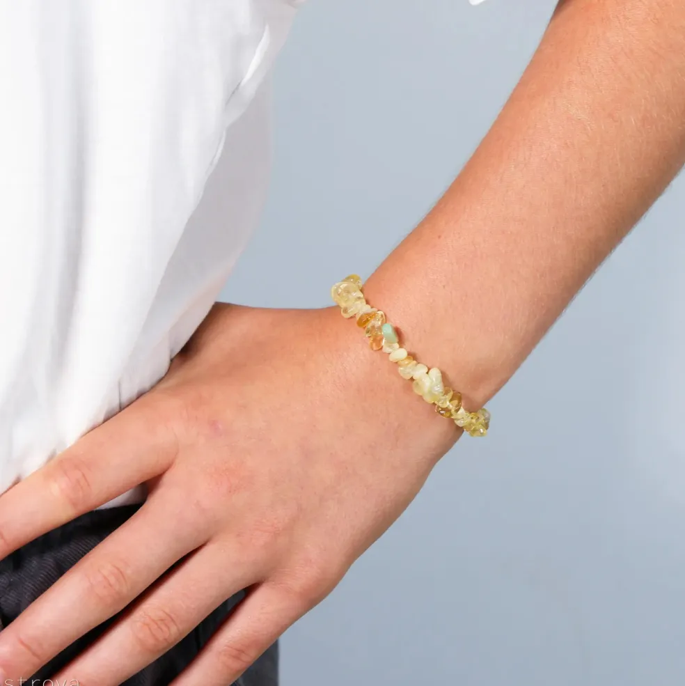 Bracelet chips de Citrine