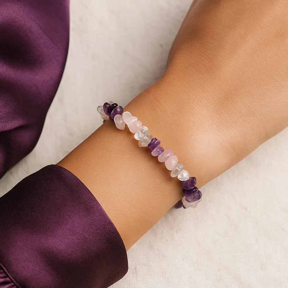 Bracelet chips Triangle d'or