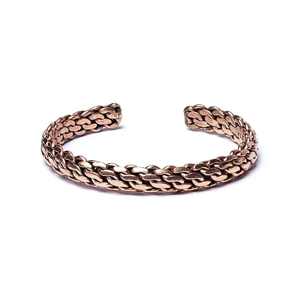 Bracelet cuivre 4 torsades