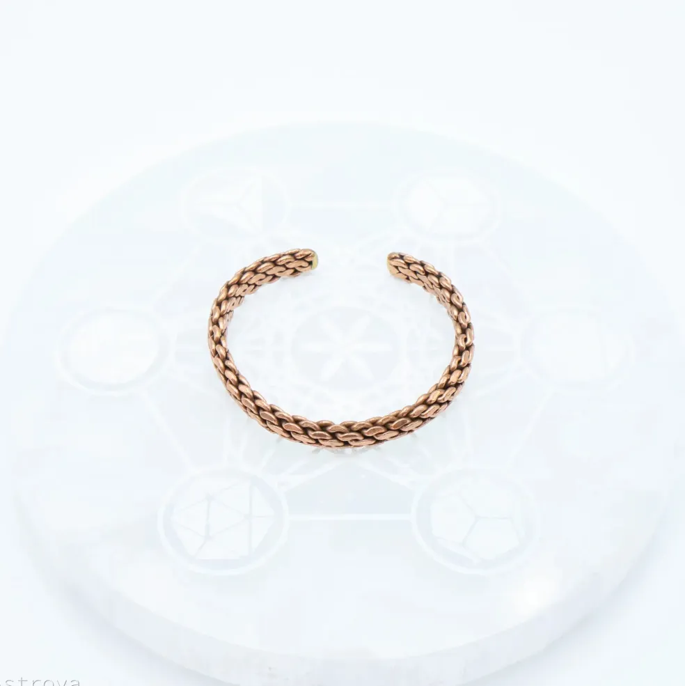 Bracelet cuivre 4 torsades