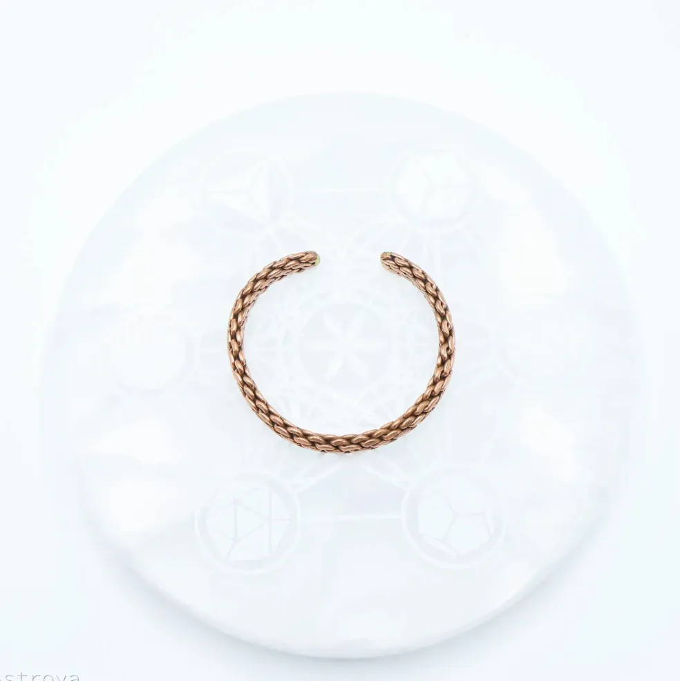 Bracelet cuivre 4 torsades