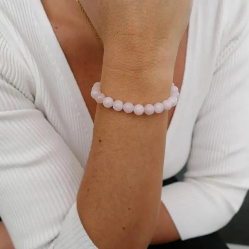 Bracelet de Quartz rose