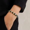 Bracelet en pierre de lave / Aventurine