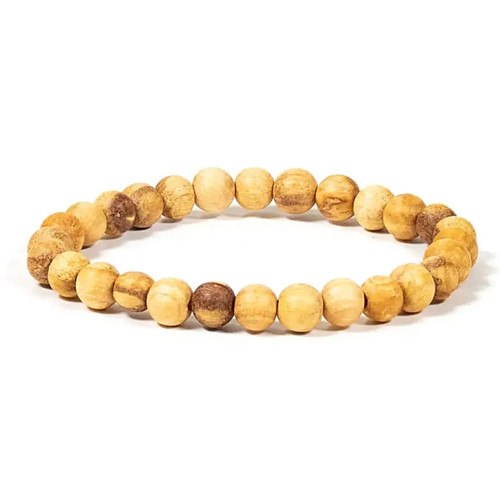 Bracelet Palo Santo perles rondes - 6 mm