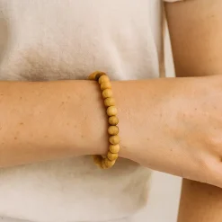 Bracelet Palo Santo perles rondes - 6 mm