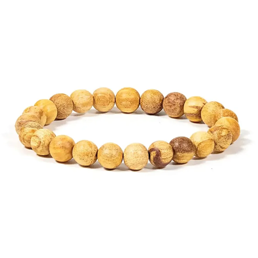 Bracelet Palo Santo perles rondes - 8 mm