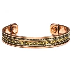 2 Bracelets cuivre magnétique | Tressés