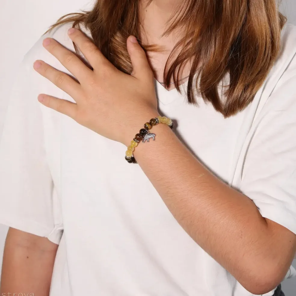 Bracelets Duo de pierres & Charm