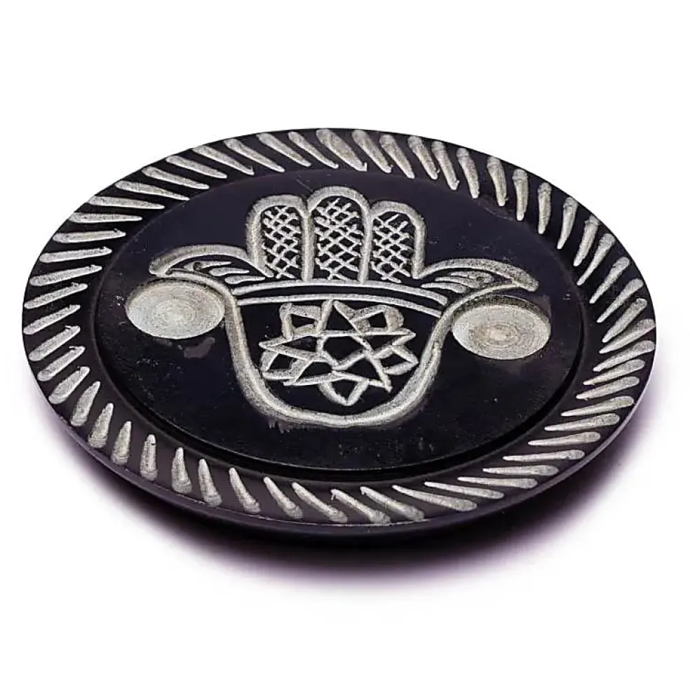 Brûleur encens cônes et bâtons - Hamsa