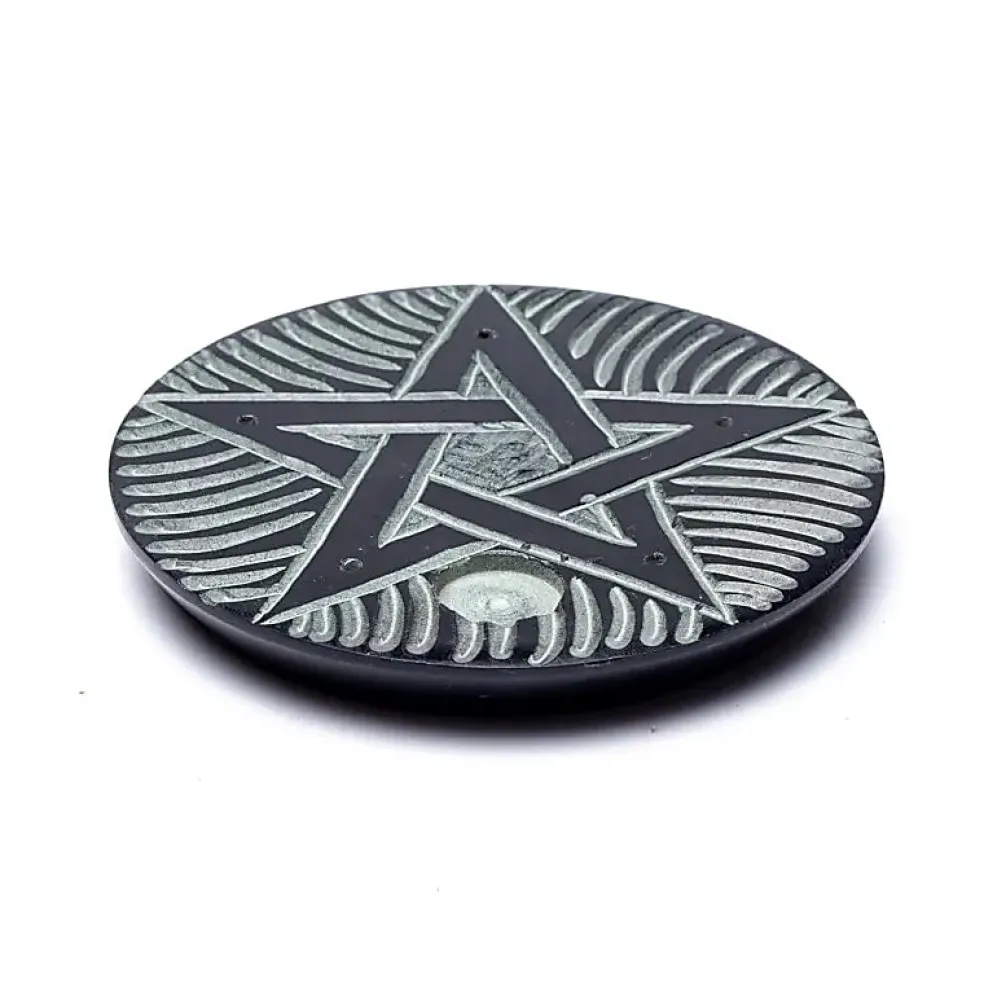 Brûleur encens cônes et bâtons - Pentacle