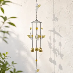 Carillon à vent 5 anges - 65 cm