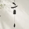Carillon à vent Zen noir - 58 cm