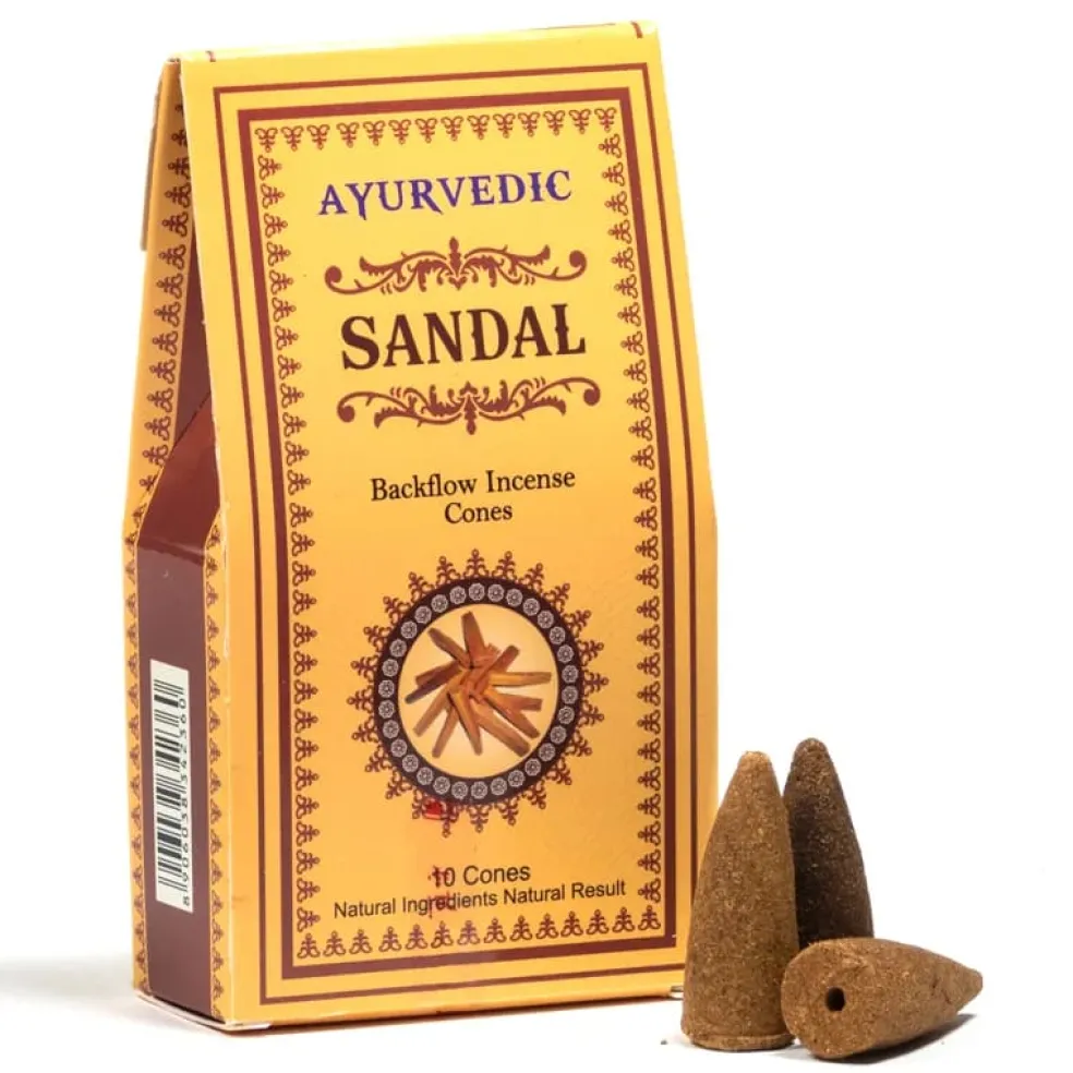 Cônes à refoulement Ayurvediques - paquets de 30g