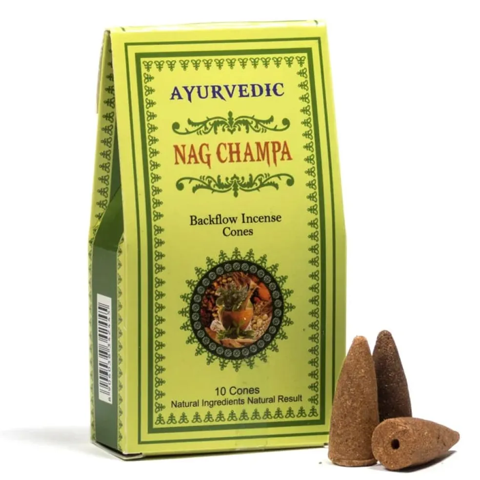 Cônes à refoulement Ayurvediques - paquets de 30g